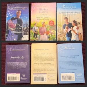 3 Book Bundle: Love Inspired Romance Suspense : Christian Romance Novels Amish